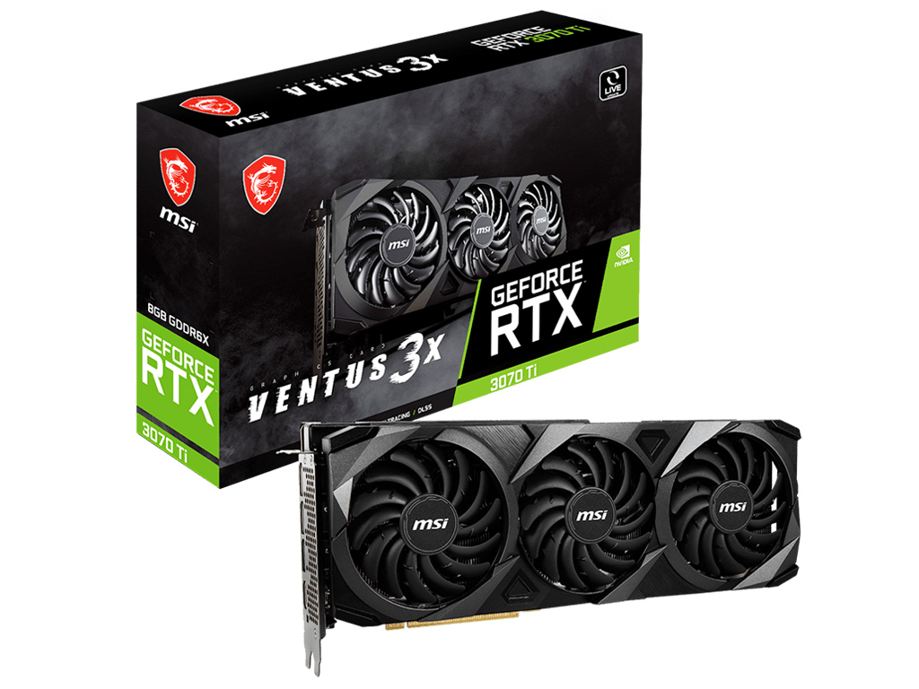 GeForce RTX 3070 Ti VENTUS 3X 8G OC