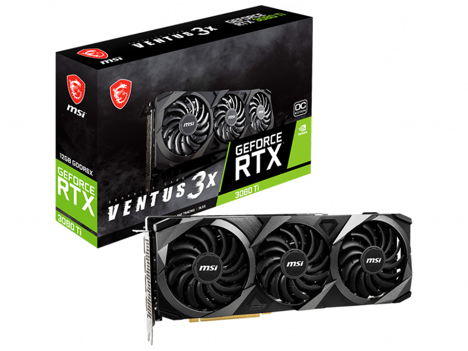 GeForce RTX 3080 Ti VENTUS 3X 12G