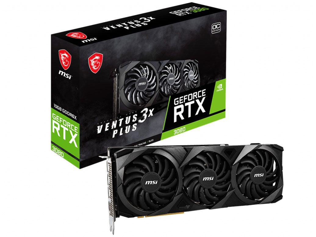 GeForce RTX 3080 VENTUS 3X PLUS 10G OC LHR