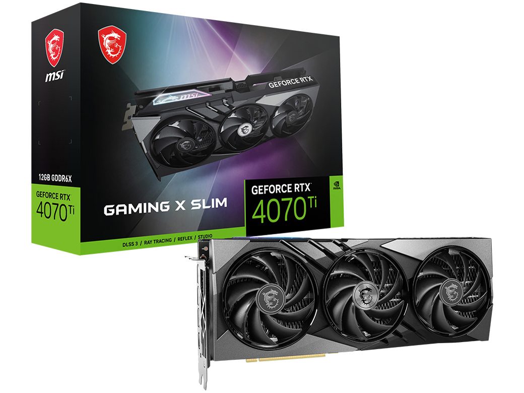 GeForce RTX 4070 Ti GAMING X SLIM 12G