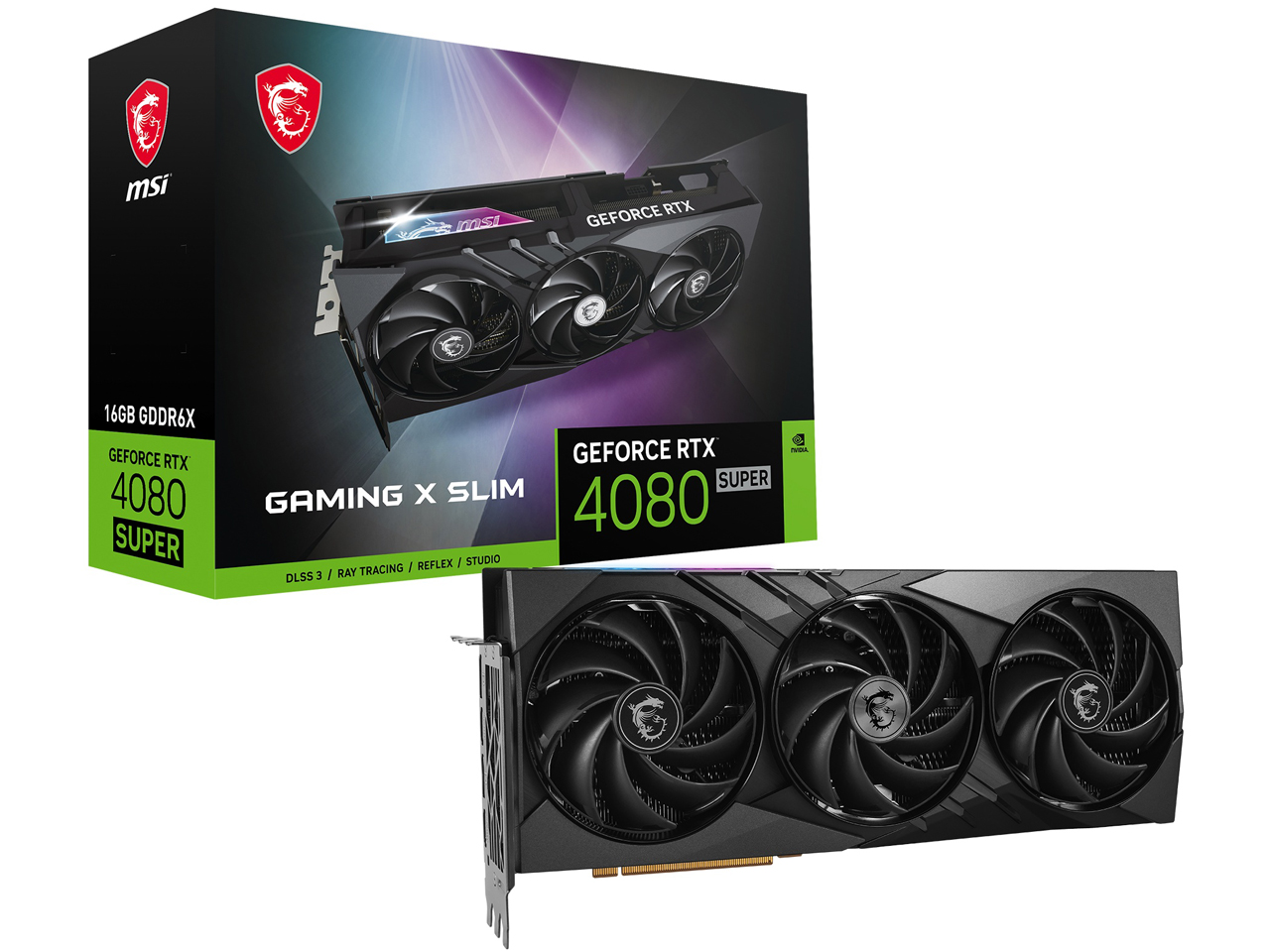 GeForce RTX 4080 SUPER 16G GAMING X SLIM