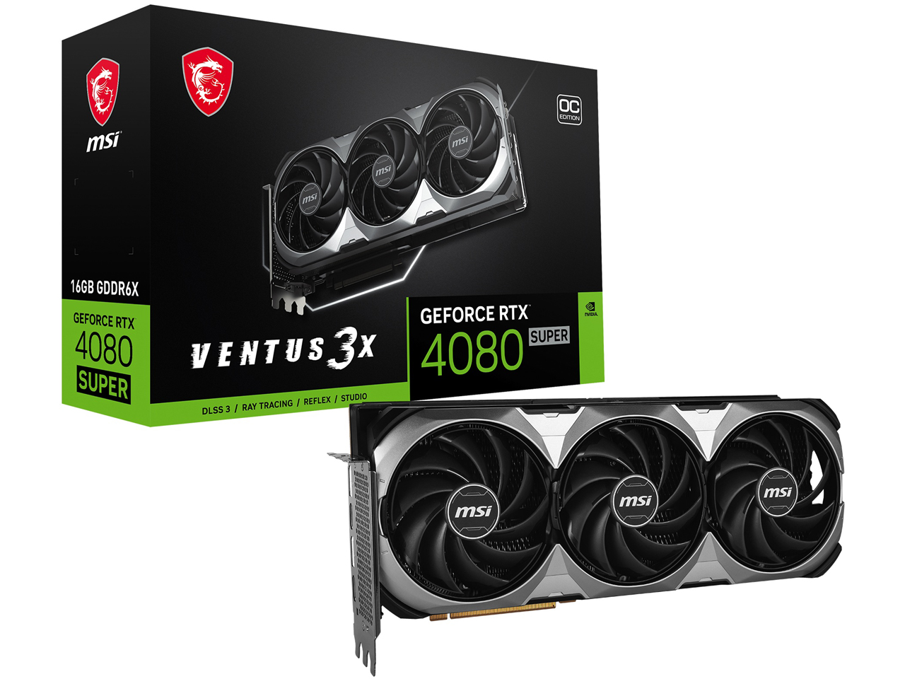 GeForce RTX 4080 SUPER 16G VENTUS 3X OC