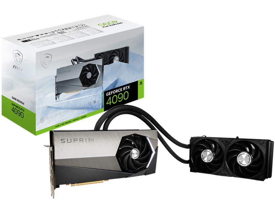 GeForce RTX 4090 SUPRIM LIQUID X 24G