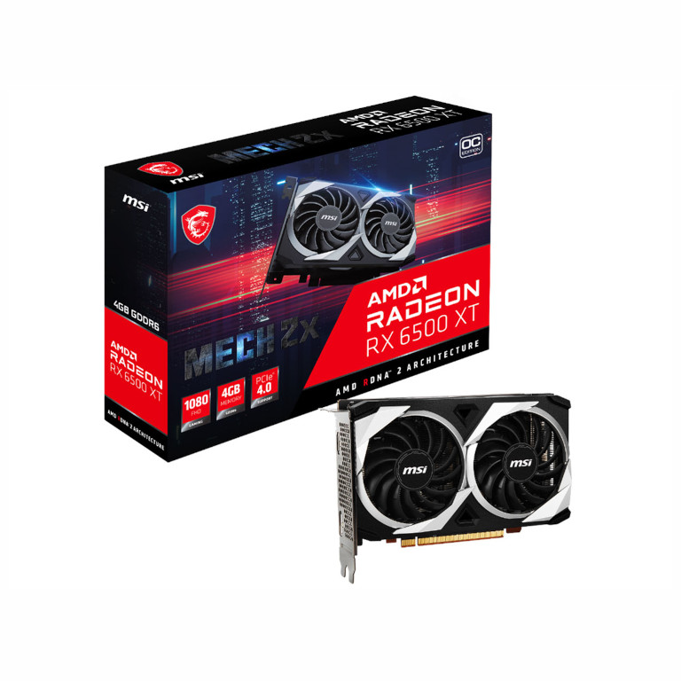 Radeon RX 6500 XT MECH 2X 4G OCの買取